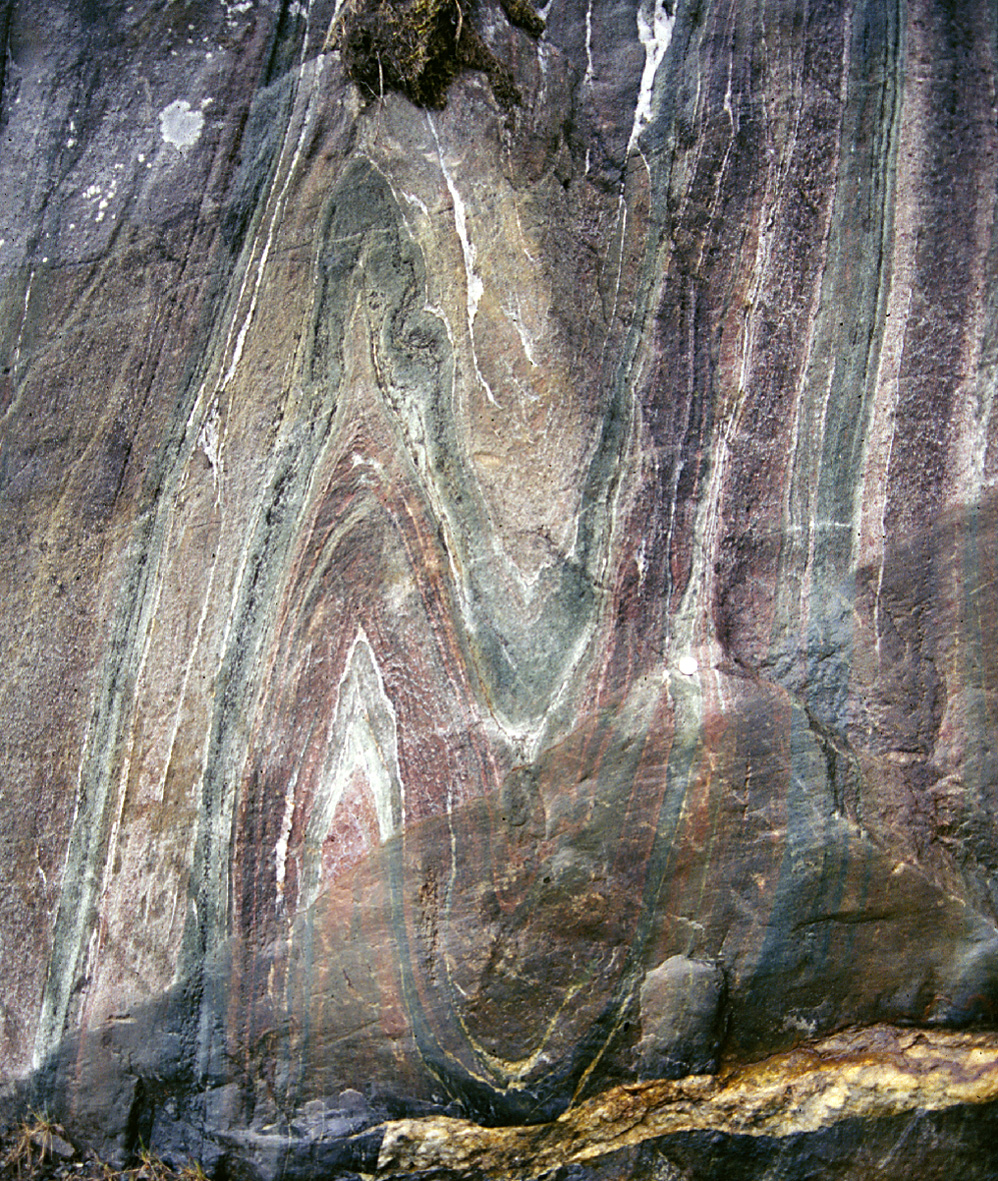 eclogite folds, Nordfjord, Norway