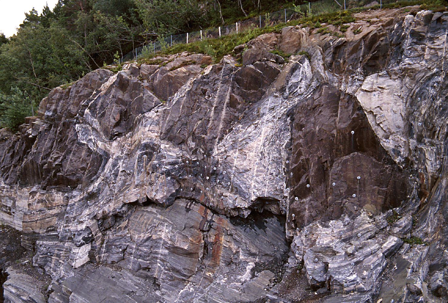 eclogite boudins, Norway